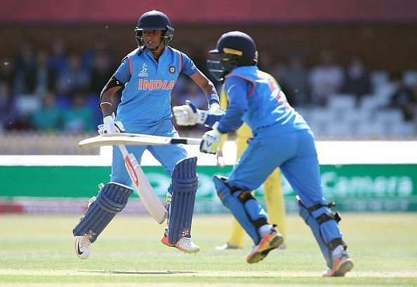 Australia v India - ICC Women's World Cup - Semi Final - County Ground : News Photo